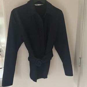 Zara thick top with belt